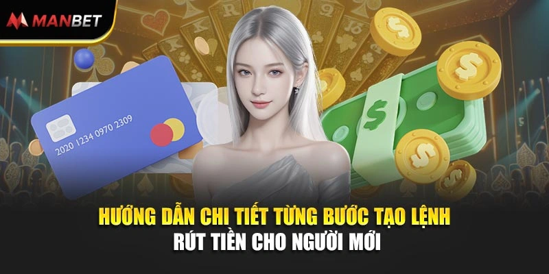 Hướng dẫn chi tiết từng bước tạo lệnh rút tiền cho người mới