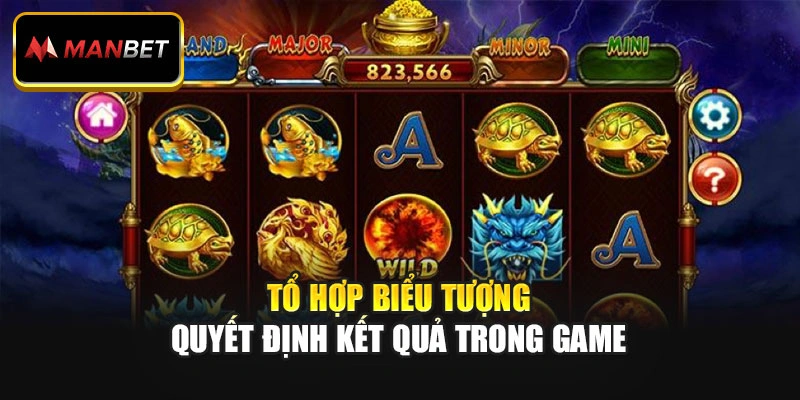 Tổ hợp biểu tượng quyết định kết quả trong game
